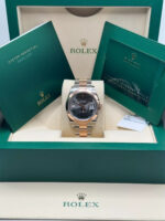 Rolex Datejust 41mm 126331 Oyster Band Steel and Everose Gold Men’s Watch - Image 9