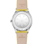 Omega De Ville Trésor quartz silver dial yellow leather strap 36mm 428.18.36.60.02.002 - Image 3