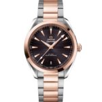 OMEGA Seamaster Aqua Terra 41mm Grey Dial Stainless Steel and Sedna™ 18k Rose Gold Bracelet 220.20.41.21.06.001