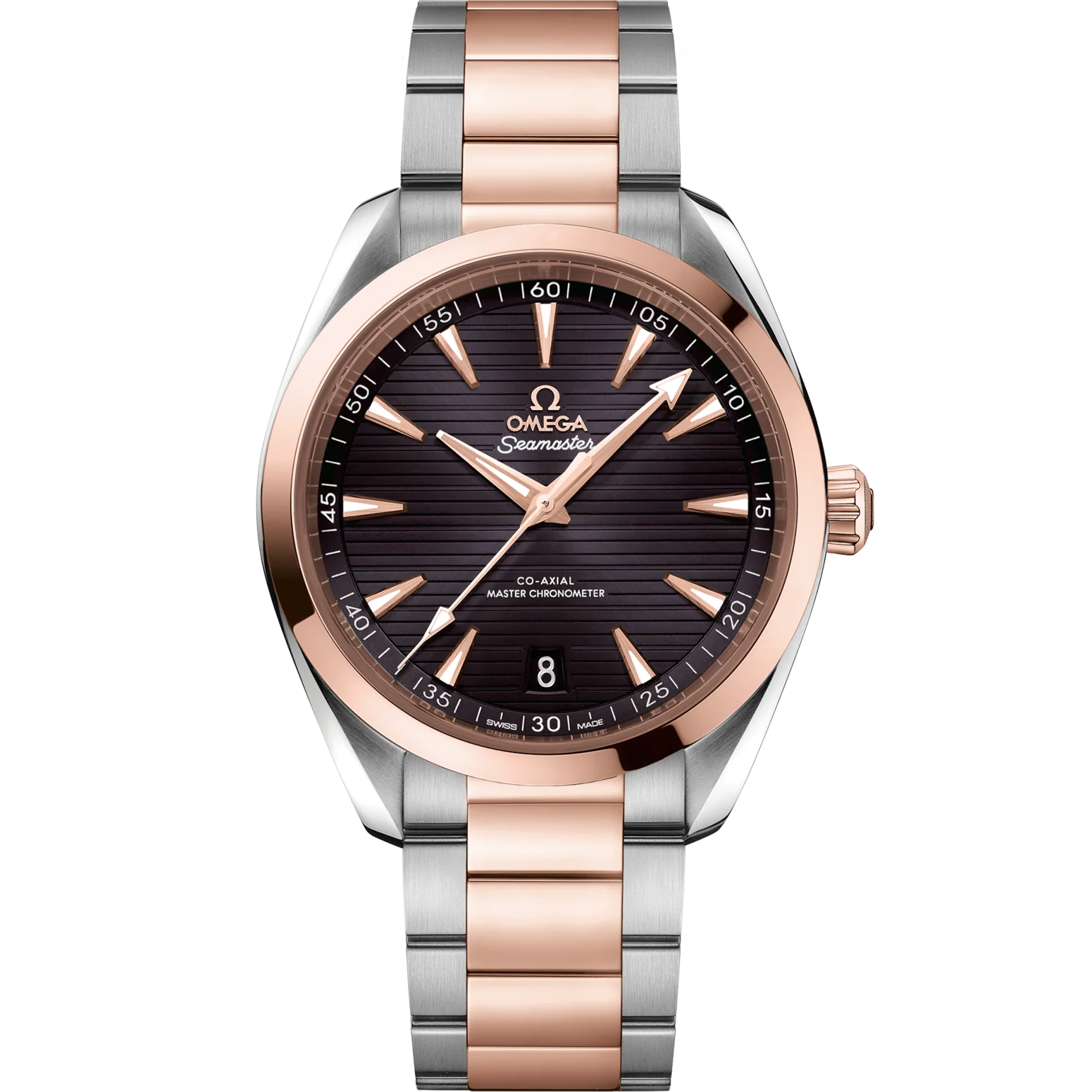 61E35301-D33D-12ED-4A5F-28AA60F15AB3.png OMEGA Seamaster Aqua Terra 41mm Grey Dial Stainless Steel and Sedna™ 18k Rose Gold Bracelet 220.20.41.21.06.001 - Image 1
