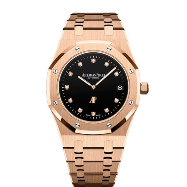 6205D065-7F68-7557-01C2-897F9ABDB535.jpg Audemars Piguet Royal Oak Jumbo Extra-Thin Ref. # 15207OR.OO.1240OR.01 - Image 1