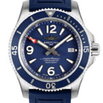 Breitling Superocean 44 Blue Rubber A17367D81C1S1
