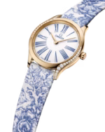 Omega De Ville Mini Trésor 26mm White Dial with Diamonds Moonshine™ 18k Rose Gold Strap 428.57.26.60.04.001 - Image 3