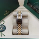 Rolex  Datejust 41mm 126333 Silver Index Oyster Steel and Yellow Gold Mens Watch - Image 11