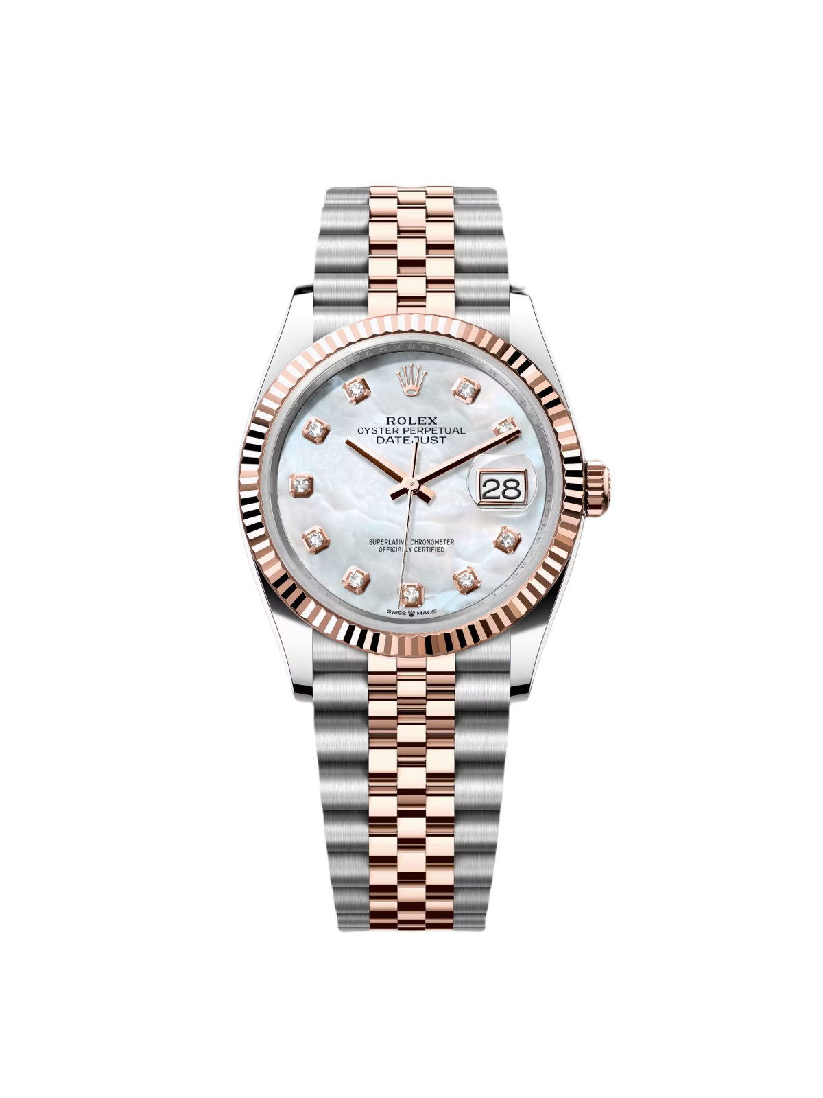 6301CB3B-5ACB-545D-5F16-938747D20A18.png Rolex Datejust 36mm 126231 Mother-of-Pearl Dial Jubilee Bracelet - Image 1