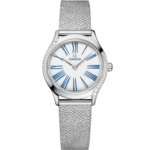 Omega De Ville Mini Trésor 26mm White Dial with Diamonds Stainless Steel Bracelet 428.15.26.60.04.002