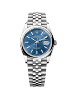 Rolex  Datejust 36mm 126200 Oyster Perpetual Blue Fluted Motif Dial Jubilee Stainless Steel - Image 2