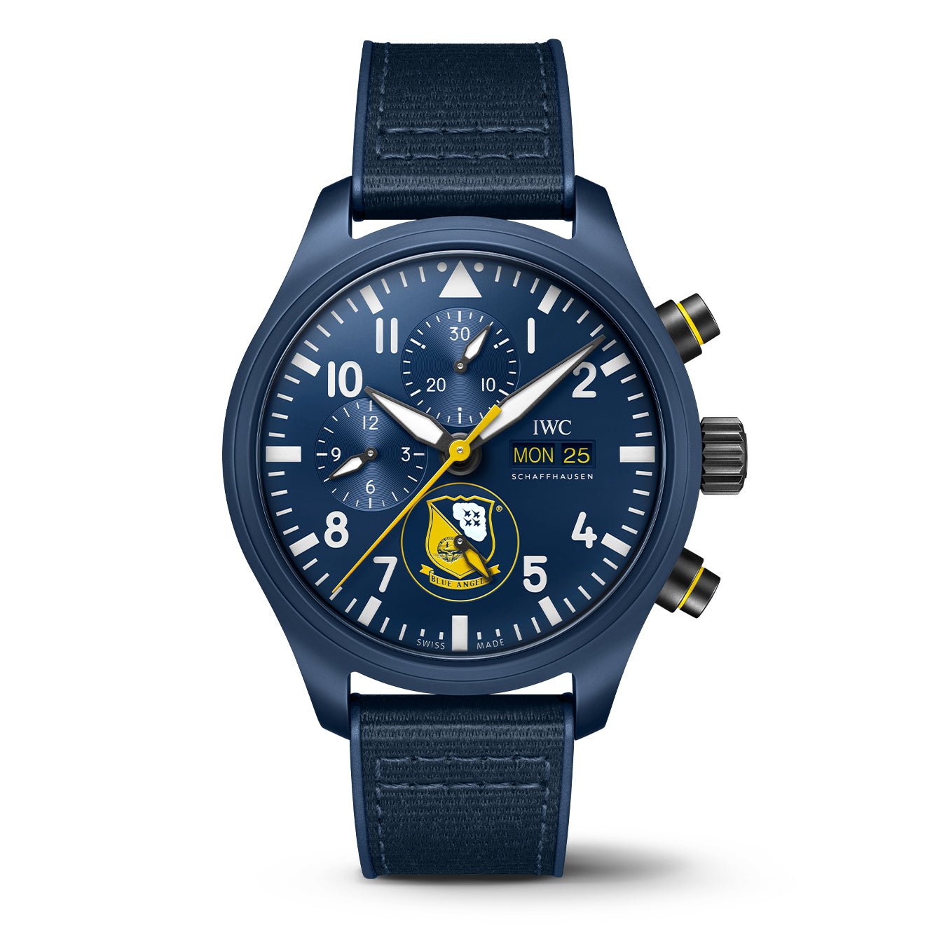637981CA-B1F8-1DDE-6F97-4B9073AF6D13.jpg IWC Pilot's Watch Chronograph Edition “Blue Angels®”44mm IW389109 - Image 1