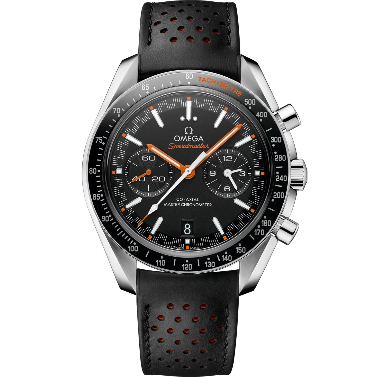 63A8BB7C-82EA-E4FA-01FF-68065D01366E.png Omega Speedmaster Super Racing Black Dial 44.25mm Stainless Steel Strap 329.32.44.51.01.001 - Image 1
