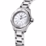 TAG Heuer Aquaracer Professional 200 30mm Ladies Watch Mother Of Pearl WBP1418.BA0622 - Image 2