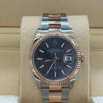 Rolex  Datejust 36mm 126231 Slate/Gray Dial Oystersteel and 18K Rose gold Oyster Bracelet - Image 4
