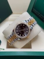 Rolex Datejust m278383RBR-0021/0022 31mm Dark Grey Dial Oyster Bracelet - Image 7