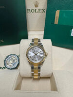 Rolex Lady-Datejust 28mm  279163 Silver Roman Dial Oyster Bracelet - Image 3