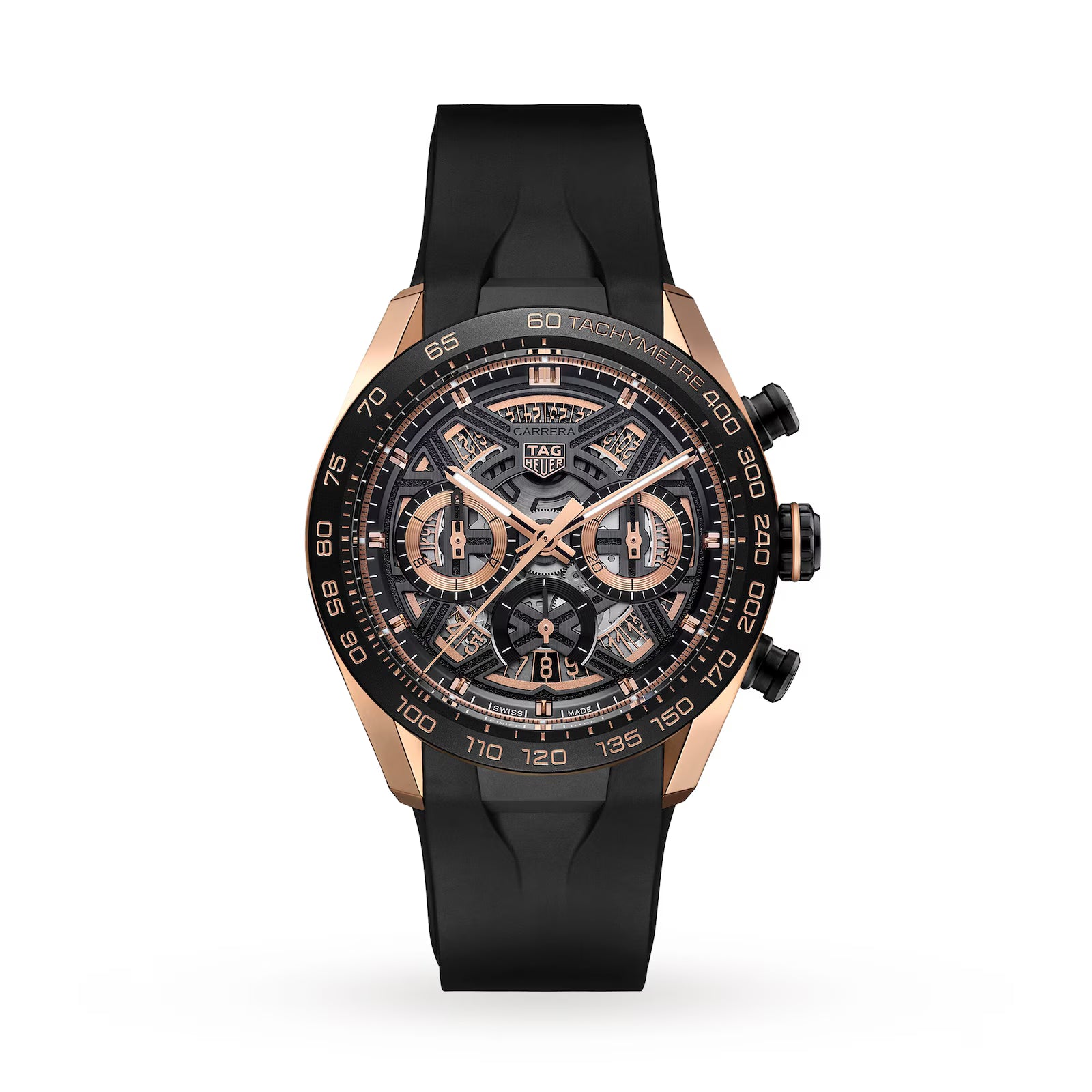 645BD4D1-0A77-2A43-3832-1D488ACBD3EC.avif TAG Heuer Carrera Chronograph Extreme Sport 44mm Mens Watch Gold CBU2050.FT6273 - Image 1
