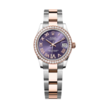Rolex Datejust m278381-0015/0016 Aubergine Roman Dial 31mm Oyster Bracelet