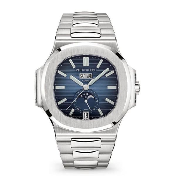651D82AA-6072-F4DB-6333-5DA976B64ECC.jpg Patek Philippe Nautilus Steel 5726-1A-014 with Black Gradated dial - Image 1