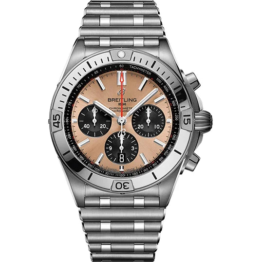 658622C5-CCB4-1B13-FFFF-BB93F3E4D5E9.jpg Breitling Watch Chronomat B01 42 Copper Bracelet - Image 1
