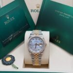 Rolex  Datejust 36mm 126283 White Mother-of-Pearl Dial Jubilee Bracelet Watch - Image 10