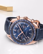 Omega Speedmaster Racing Blue Dial 44.25mm Sedna™ 18k Rose Gold Strap 329.53.44.51.03.001 - Image 3