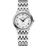 Omega De Ville Prestige 27.4 mm Silver Dial Stainless Steel Bracelet 424.10.27.60.52.002