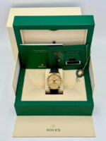 Rolex  Sky-Dweller 42mm 336238-0001 Yellow Gold Champagne Dial Oysterflex - Image 8
