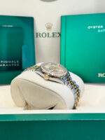 Rolex Lady-Datejust 28mm 279383RBR Champagne Diamond Dial Yellow Rolesor Oyster Bracelet - Image 5