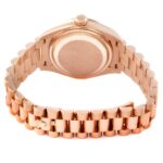 Rolex Lady-Datejust 28mm 279175 Chocolate Diamond-Set Dial President Everose Gold - Image 7