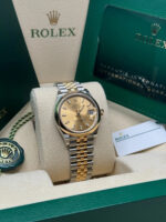 Rolex Datejust m278243-0013/0014  31mm Champagne Dial Yellow Rolesor Oyster Watch - Image 15