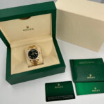 Rolex Day-Date 40mm 228398TBR-0042 Green Ombré Dial President Watch - Image 11