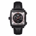 TAG Heuer Monaco Chronograph Stopwatch 39mm Limited Edition Mens Watch Black CAW218F.FC6356