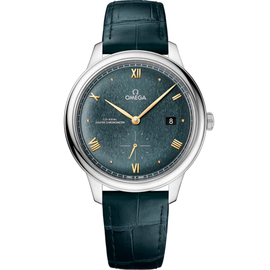 66AE5889-97E8-2EAB-08B5-264DCB98DC64.png Omega De Ville Prestige 41mm Green Dial Stainless Steel Strap 434.13.41.20.10.001 - Image 1