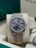 Rolex  Datejust 36mm 126281 Slate Dial Oyster Bracelet - Image 13