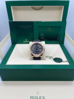 Rolex  Sky-Dweller 42mm Rose Gold Slate Dial Oysterflex - 336235 - Image 8