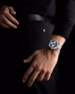 Omega Speedmaster 38 Green Dial 38 mm with Diamonds Stainless Steel Bracelet 324.15.38.50.60.001 - Image 7