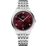 Omega De Ville Prestige 41mm Red Dial Stainless Steel Bracelet 434.10.41.20.11.001
