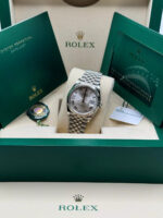 Rolex  Datejust 36mm 126234 White Roman Dial Oyster Stainless Steel Mens - Image 9