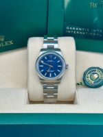 Rolex Oyster Perpetual 28mm 276200-0011 Green Dial Oyster Bracelet Watch - Image 2