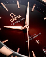 Omega Constellation 41mm Red Dial Stainless Steel and Sedna™ 18k Rose Gold Strap 131.23.41.21.11.001 - Image 3