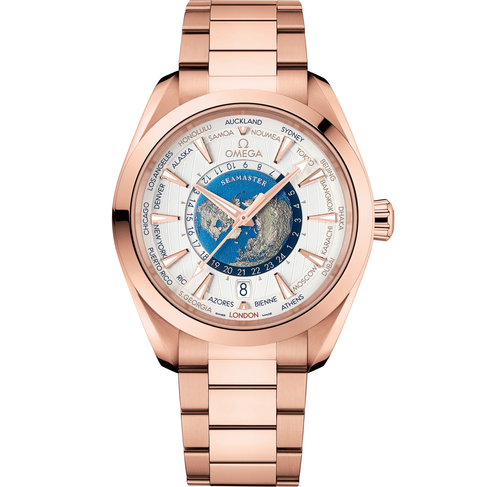 675D7E92-A824-6320-353B-6B5C24EB8B92.png Omega Seamaster Aqua Terra 150M 43mm Silver Dial Sedna™ 18k Rose Gold Bracelet 220.50.43.22.02.001 - Image 1