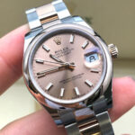 Rolex Datejust m278241-0009/0010 Rose 31mm Dial Oyster Bracelet Watch - Image 9