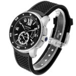 Cartier Calibre Diver Black Rubber 42mm - Image 2