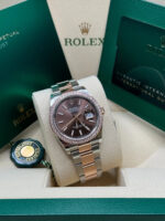 Rolex  Datejust 36mm 126281 Chocolate Dial Oyster Bracelet - Image 6