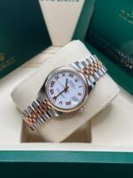 Rolex Datejust m278241-0001/0002 White 31mm Dial Oyster Bracelet Watch - Image 7