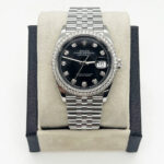 Rolex  Datejust 36mm 126284 Black Dial Jubilee bracelet - Image 3