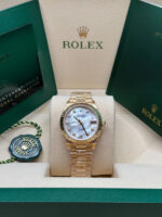 Rolex Datejust m278278-0010 Mother-of-Pearl 31mm Dial President Bracelet Watch - Image 2