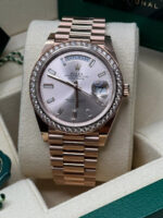Rolex  Day-Date 40mm Sundust Diamonds Dial 228345rbr-0007 - Image 2