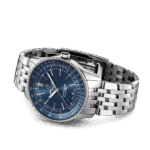 Breitling Navitimer Automatic 41mm Blue Dial Silver Steel Strap Men's Watch - A17326161C1A1 - Image 3