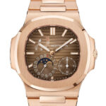 Patek Philippe Nautilus Moon Phase Rose Gold Watch 5712/1R-001