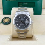 Rolex Datejust 41mm 126300 Slate Index Jubilee Stainless Steel Watch - Image 11
