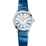 Omega De Ville Mini Trésor 26mm White Dial with Diamonds Stainless Steel Strap 428.18.26.60.04.002